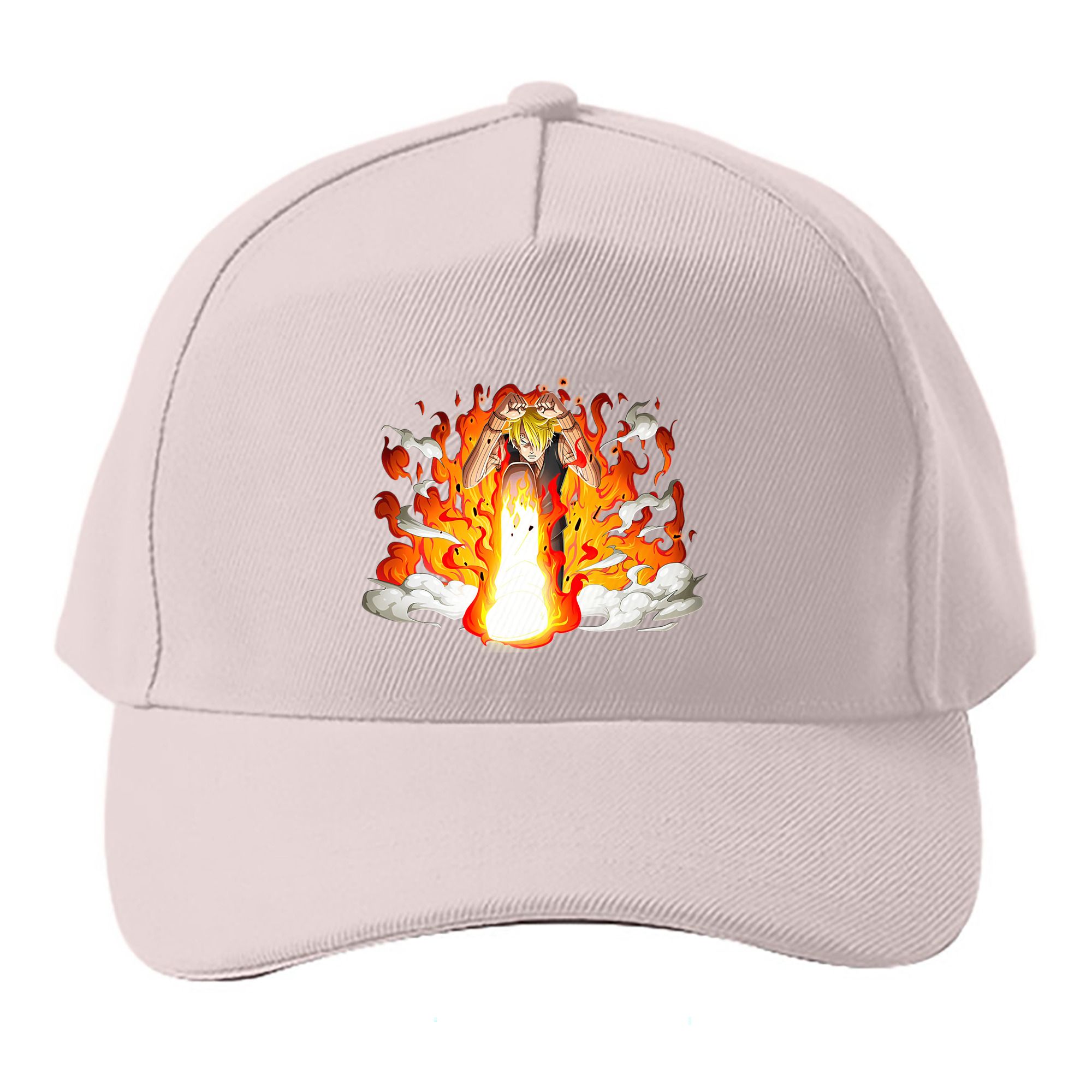 （画像用） ワンピース サンジ ONE PIECE Sanji ベースボールキャップ 綿100％ 男女兼用 帽子 スポーツ